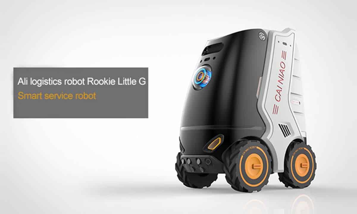 Alibaba Cainiao Networks Artificial Intelligent Autonomous Delivery Robot - Little G (2017)