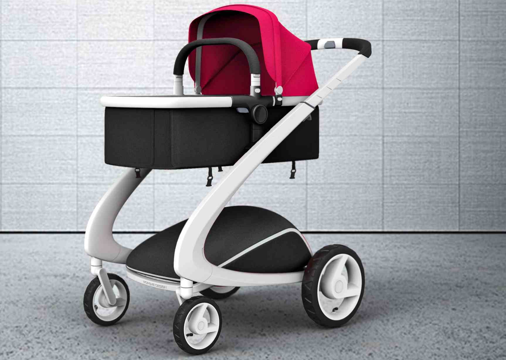 Smart baby stroller